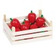 Goki - 51875 - Imitation - Cagette de 12 Fraises en Bois