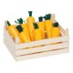 Goki - 51883 - Imitation - Cagette de 12 Carottes en Bois
