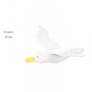 Goki - 52957 - Mobile - Mouette en Bois