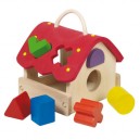 Goki Formes Couleurs Maison Formes Bois 6 Eléments (Goki)