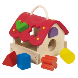 Goki Formes Couleurs Maison Formes Bois 6 Eléments (Goki)