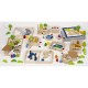 goki - jouet en bois -construction - zoo 220 pieces