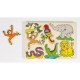 Puzzle avec cris des animaux zoo G57862 (Goki)