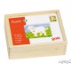 Goki Puzzle-cubes - Bébés animaux