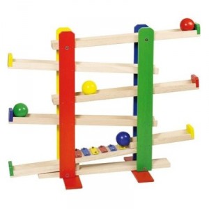 Toboggan des boules avec xylophone G53928 (Goki)