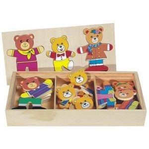 Gollnest Goki - Famille ours à habiller