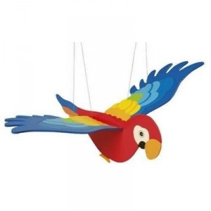 Gollnest et Kiesel - Mobile volant Perroquet