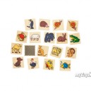 Gollnest Jeu de mémoire animaux + coffret en bois