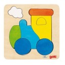 Gollnest Puzzle en bois - Locomotive