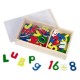 Gollnest Toys Pure - Chiffres et Lettres Magnétiques en Bois - Coffret 89 pièces Magnétiques (Toys Pure, Jeux de société a