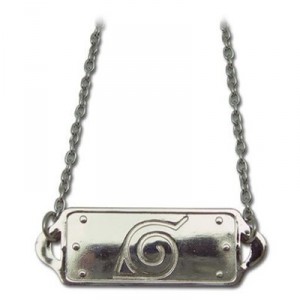 Great Eastern Pet Supply Great Eastern - Naruto - BIJGEE009 - Déguisement et Imitation - Bijou - Pendentif Plaque Konoha
