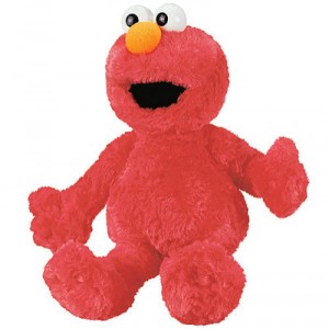 GUND - Peluche Elmo - 1, rue Sésame Street - 30 cm (Import Grande Bretagne)