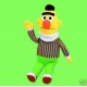 Gund - Peluche Sesame Street - Bert - 35,5cm