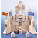 Haba - 1072 - Jouets en Bois - Bloc de Construction - Pièces pour Tour de Château (Import Allemagne)