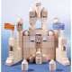 Haba - 1072 - Jouets en Bois - Bloc de Construction - Pièces pour Tour de Château (Import Allemagne)