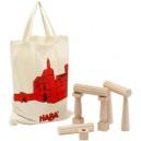 Haba - 1073 - Jouets en Bois - Bloc de Construction - Pièces pour Piliers (Import Allemagne)