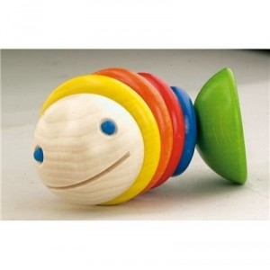 Haba - 1268 - Jouet en Bois - Personnage - Moby le Poisson (Import Allemagne)