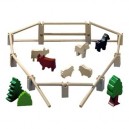 Haba - 3517 - Jouets en Bois - Formes Animaux, Arbres, Clôture (Import Allemagne)