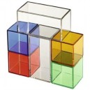 Haba - 3533 - Bloc de Construction Transparent - Couleurs Diverses (Import Allemagne)