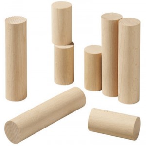 Haba - 3534 - Jouet en Bois - Bloc de Construction Rond (Import Allemagne)
