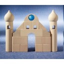 Haba - 3536 - Jouet en Bois - Bloc de Construction - La Tour Orientale (Import Allemagne)