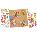 Haba - Formes à clouer géant - Papillons printaniers