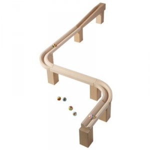 Haba - Haba - Toboggan à billes - courbes et droits (Import Allemagne) (Haba)