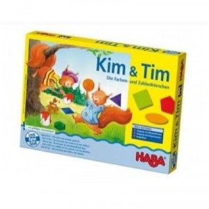 Haba - Kim and Tim - Les écureuils aux couleurs et aux chiffres