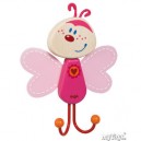 Haba - Patère - Papillon
