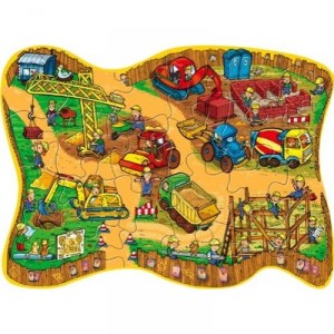 Puzzle géant Chantier - HABA 3904