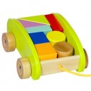 Hape Educo - 3602487 - Jeu Éducatif - Chariot à Tirer en Boîte