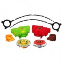 Hasbro Beyblade Metal Fusion Flame Sagittario BB 35A Rock Pegasus BB 104 Sagittario Flame Claw 2-Pack