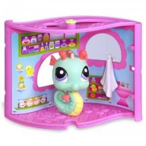 Hasbro - 348 - Minis Univers Petshop - Hippocampe chez toiletteur (Hasbro)