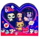 Hasbro - Littlest Petshop - 14058 - Poupée - Boite Coeur 4 Pets - Phoque/Oiseau/Escargot/Chat