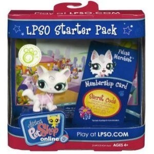 HASBRO LITTLEST PET SHOP PETSHOP LPSO STARTER PACK CHAT 1699 cat + code on line
