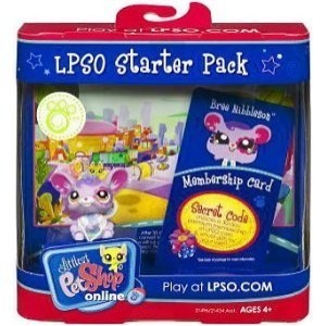 HASBRO LITTLEST PET SHOP PETSHOP LPSO STARTER PACK SOURIS 1698 MOUSE + code on line