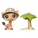 HASBRO LITTLEST PET SHOP PETSHOP POSTCARD 902 GIRAFE + CARTE , EN BOITE NEUVE