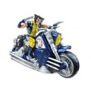 Hasbro - Wolverine - 787702650 - Figurine de collection - Wolverine Moto Avec Figurine