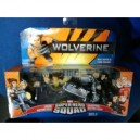 Hasbro - Wolverine - 90947 - Figurine de collection - Wol Super Héros Squad X4 - Uncanny X-MEN (Hasbro, Figurines)