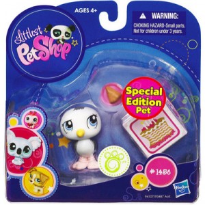 Hasbro Littlest PET SHOP PETSHOP MOUETTE 1456 edition spéciale oiseau 2010