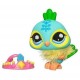 Hasbro Littlest Petshop - Poupée - 93275 - Petshop et carte - 1069 Paon Royale