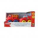 Playskool - 19555 - Eveil - Duo Chuck and Friends - Rowdy le camion poubelle et le camion citerne (Hasbro)