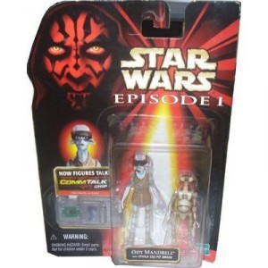 Hasbro Star Wars - Episode 1 - Collection 3 - Figurine avec Commtech Chip - Ody Mandrell avec Otoga 222 PIT...