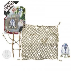Hasbro STAR WARS FIGURINE R2-D2 WITH CARGO NET + EXCLUSIVE COIN