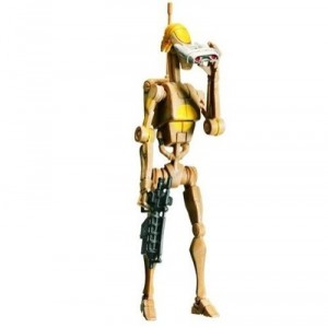Hasbro STAR WARS THE CLONE WARS COMMANDANT DROIDE DE GUERRE 9.5CM CW22 FIGURINE 20800