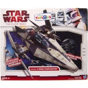 STAR WARS - The Clone Wars - Imperial V-Wing Starfighter (Hasbro)