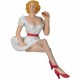 Motorhead Miniatures - 380 - Figurine de Collection - Pin-Up Paulette - Blanc - Echelle 1/18