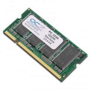 Mémoire PC-3200 SODIMM 1GB DDR RAM OCZ 1 Go (OCZ4001024VSO)