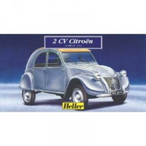 Heller - 80175 - Construction Et Maquettes - Citroen 2 Cv - Echelle 1/43ème
