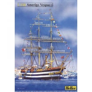 Heller - 80807 - Construction Et Maquettes - Amerigo Vespucci - Echelle 1/150ème
